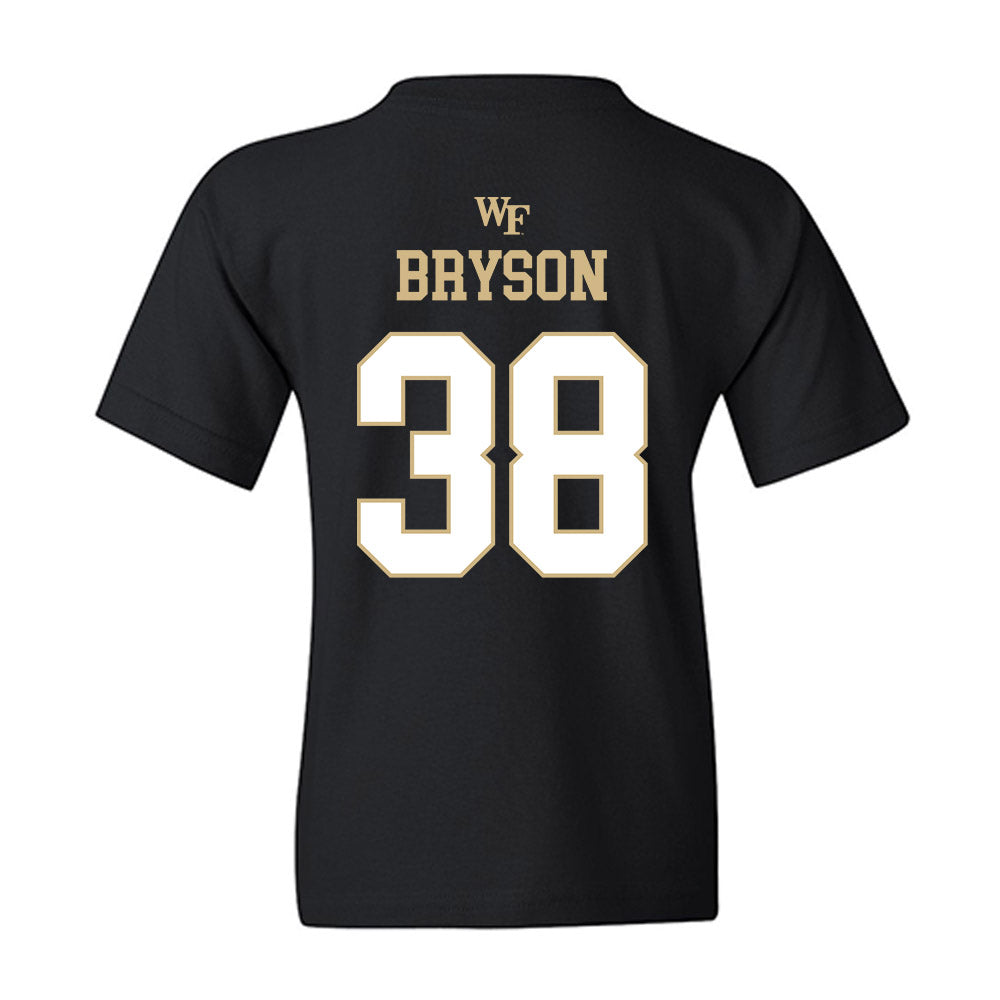 Wake Forest - NCAA Football : Walker Bryson - Sports Shersey Youth T-Shirt-1