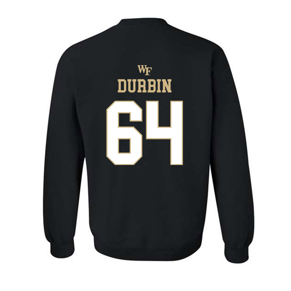 Wake Forest - NCAA Football : Dylan Durbin - Sports Shersey Crewneck Sweatshirt-1