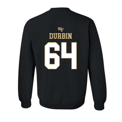 Wake Forest - NCAA Football : Dylan Durbin - Sports Shersey Crewneck Sweatshirt-1