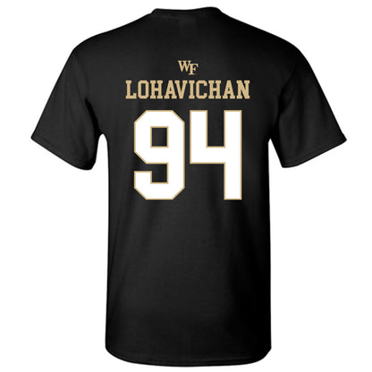 Wake Forest - NCAA Football : Zach Lohavichan - Sports Shersey T-Shirt-1