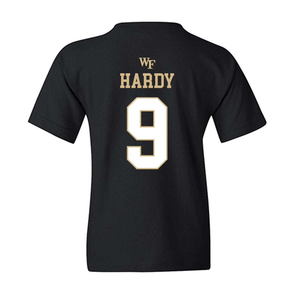Wake Forest - NCAA Football : Camden Hardy - Sports Shersey Youth T-Shirt-1