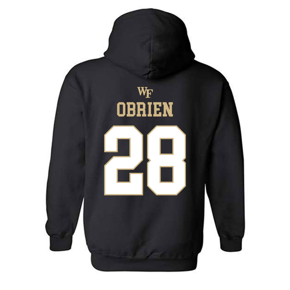 Wake Forest - NCAA Football : Hugh OBrien - Sports Shersey Hooded Sweatshirt-1