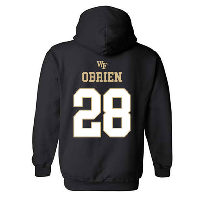 Wake Forest - NCAA Football : Hugh OBrien - Sports Shersey Hooded Sweatshirt-1