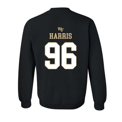 Wake Forest - NCAA Football : Christian Harris - Sports Shersey Crewneck Sweatshirt-1