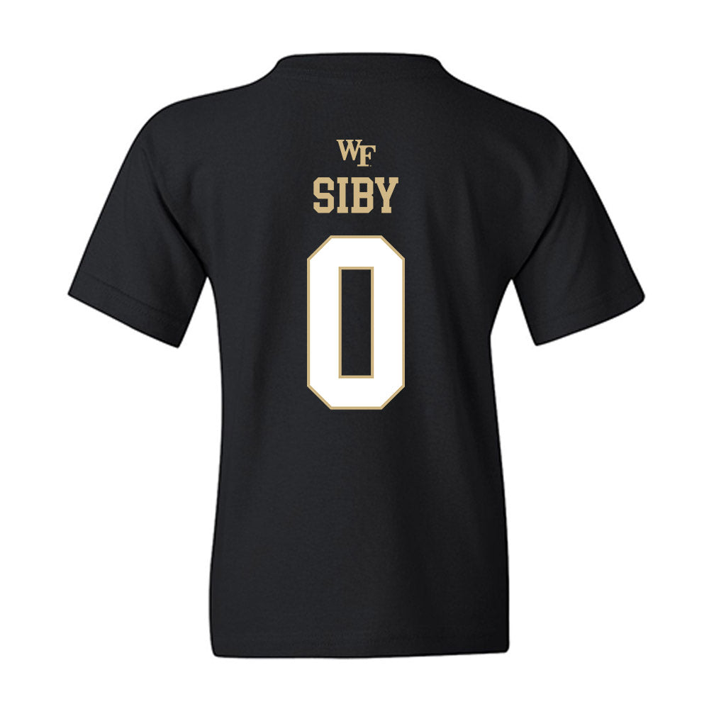 Wake Forest - NCAA Football : Mahamadou Siby - Sports Shersey Youth T-Shirt-1