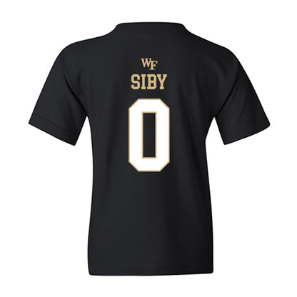 Wake Forest - NCAA Football : Mahamadou Siby - Sports Shersey Youth T-Shirt-1
