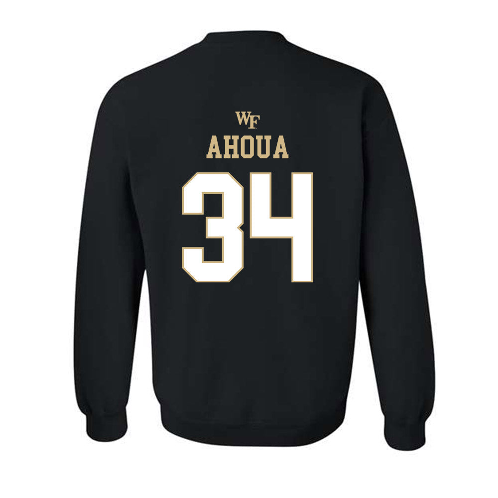 Wake Forest - NCAA Football : Micheal Ahoua - Sports Shersey Crewneck Sweatshirt-1