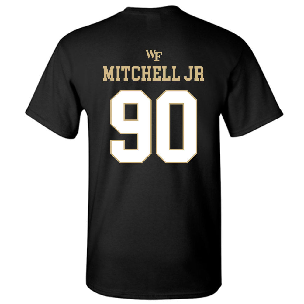 Wake Forest - NCAA Football : Sydir Mitchell jr - Sports Shersey T-Shirt-1