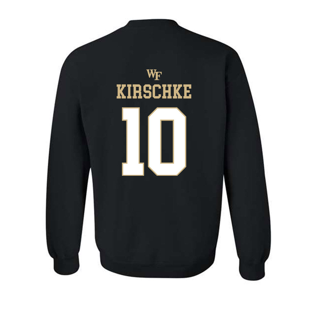 Wake Forest - NCAA Football : Gabe Kirschke - Sports Shersey Crewneck Sweatshirt-1
