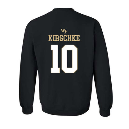 Wake Forest - NCAA Football : Gabe Kirschke - Sports Shersey Crewneck Sweatshirt-1