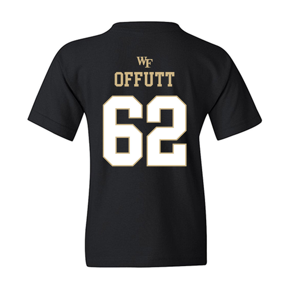 Wake Forest - NCAA Football : Jaishaun Offutt - Sports Shersey Youth T-Shirt-1