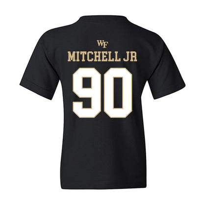Wake Forest - NCAA Football : Sydir Mitchell jr - Sports Shersey Youth T-Shirt-1