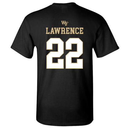 Wake Forest - NCAA Football : Deuce Lawrence - Sports Shersey T-Shirt-1