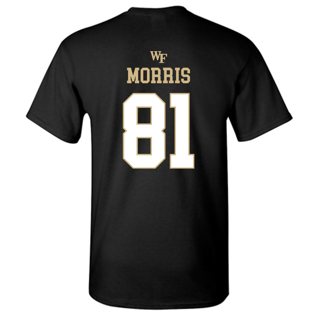 Wake Forest - NCAA Football : Landon Morris - Sports Shersey T-Shirt-1