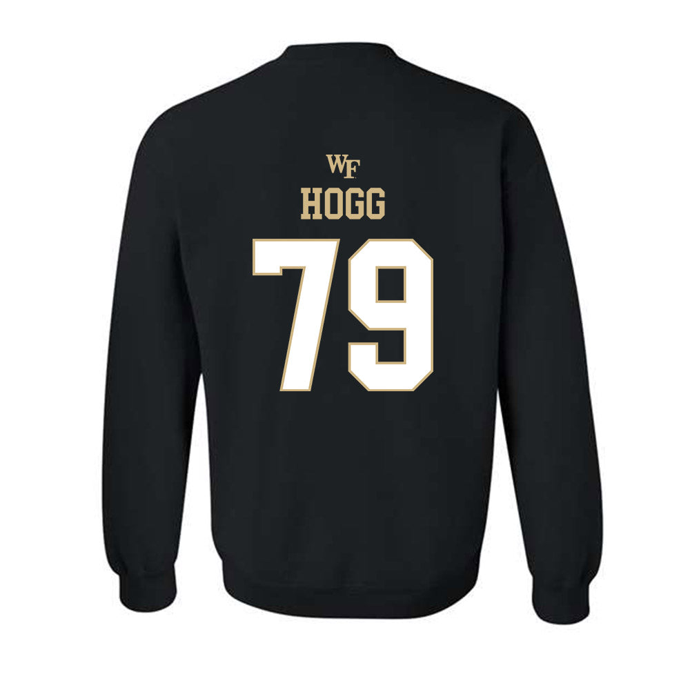 Wake Forest - NCAA Football : Langston Hogg - Sports Shersey Crewneck Sweatshirt-1