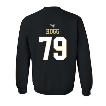 Wake Forest - NCAA Football : Langston Hogg - Sports Shersey Crewneck Sweatshirt-1