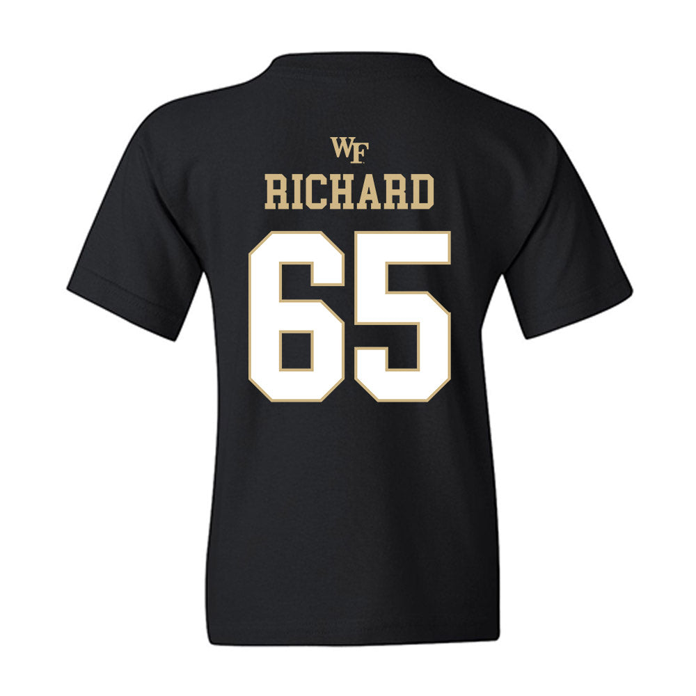 Wake Forest - NCAA Football : Clinton Richard - Sports Shersey Youth T-Shirt-1
