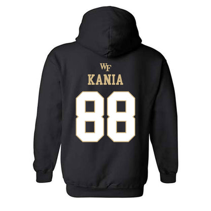Wake Forest - NCAA Football : Bryce Kania - Sports Shersey Hooded Sweatshirt-1