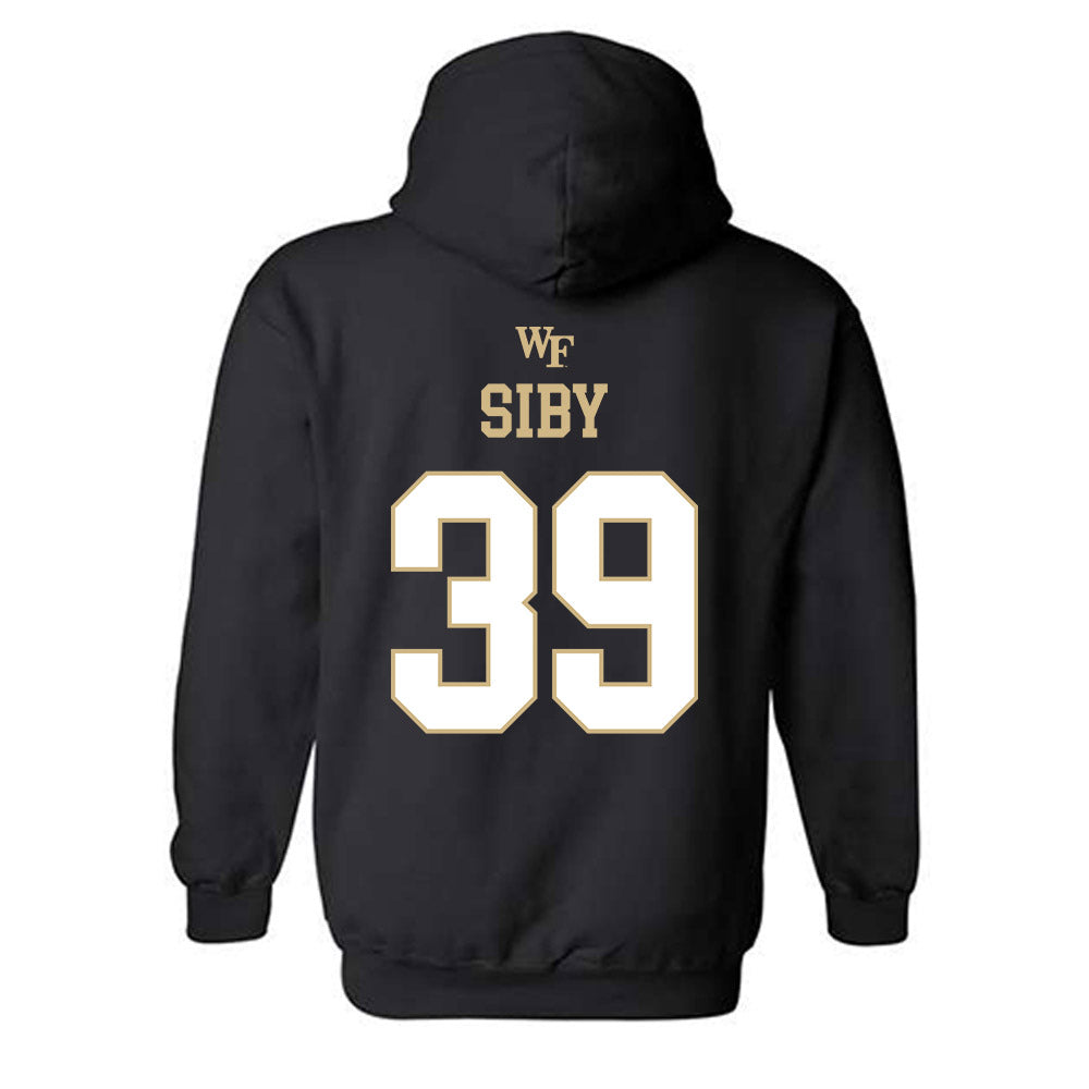 Wake Forest - NCAA Football : Mahamadou Siby - Sports Shersey Hooded Sweatshirt-1