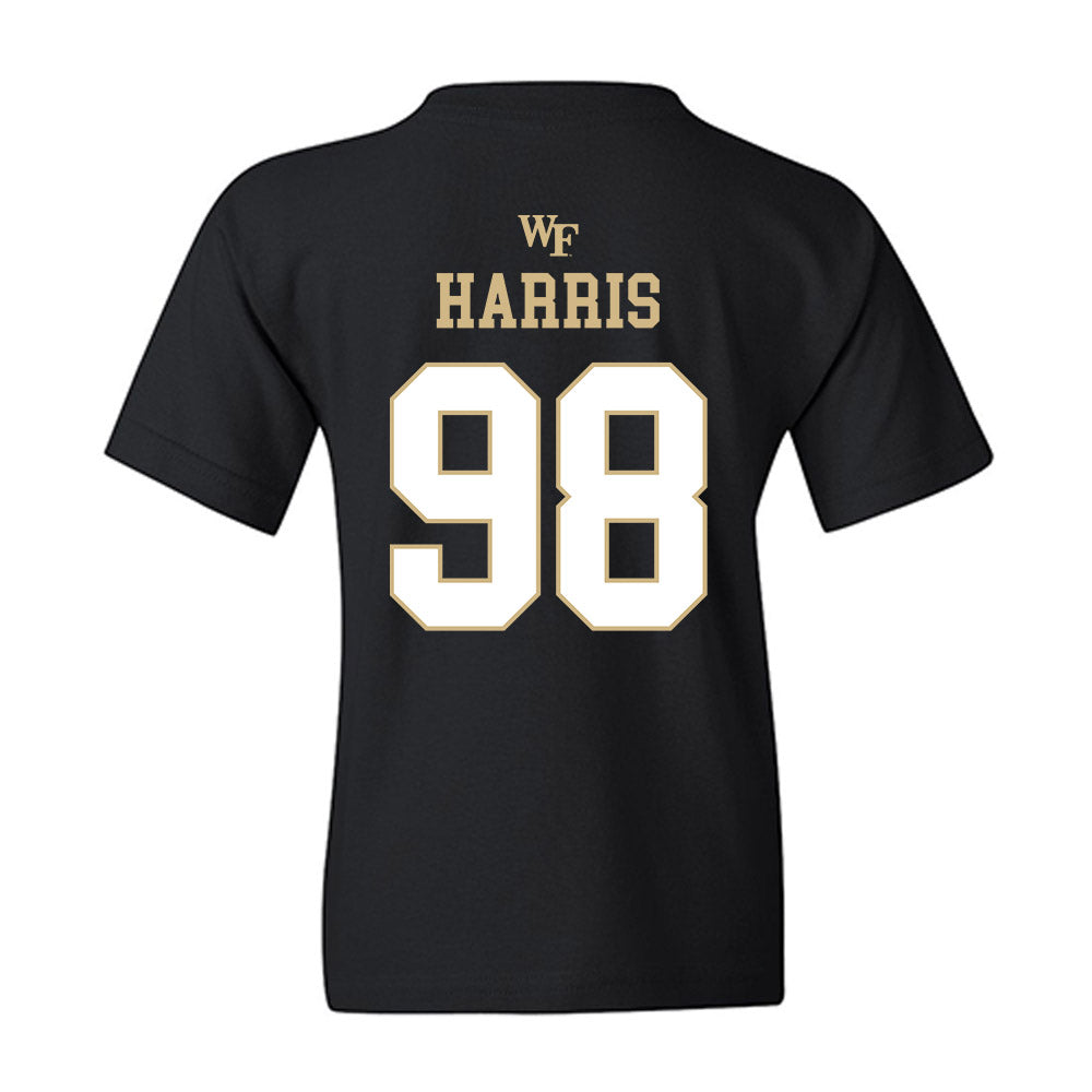 Wake Forest - NCAA Football : Christian Harris - Sports Shersey Youth T-Shirt-1