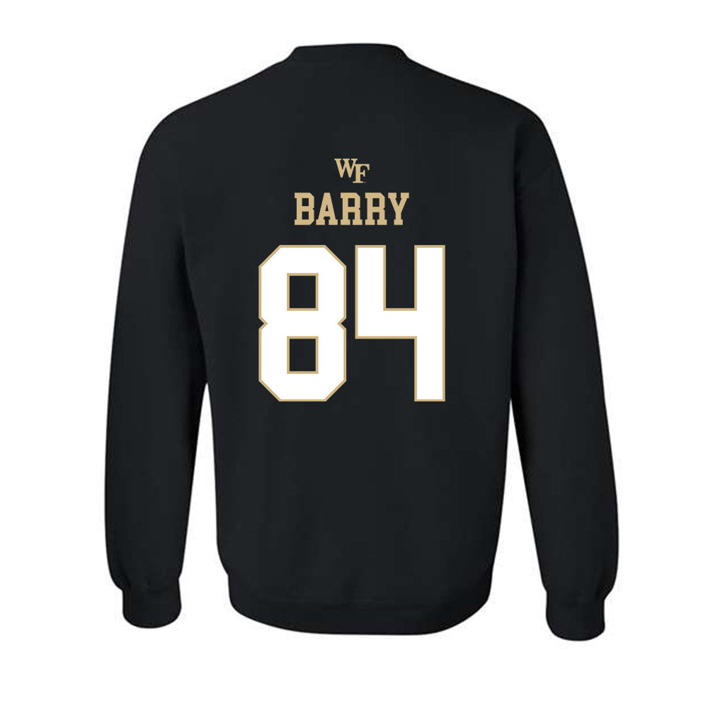 Wake Forest - NCAA Football : Dominick Barry - Sports Shersey Crewneck Sweatshirt-1