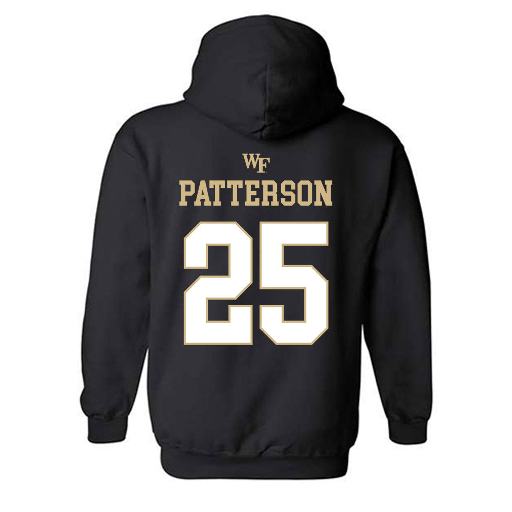 Wake Forest - NCAA Football : Josh Patterson - Sports Shersey Hooded Sweatshirt-1