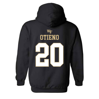 Wake Forest - NCAA Football : Elijah Otieno - Sports Shersey Hooded Sweatshirt-1