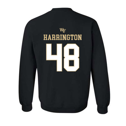 Wake Forest - NCAA Football : Ryan Harrington - Sports Shersey Crewneck Sweatshirt-1
