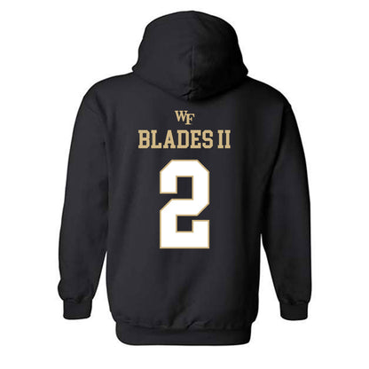 Wake Forest - NCAA Football : Brian Blades II - Sports Shersey Hooded Sweatshirt-1