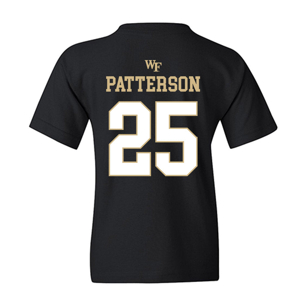 Wake Forest - NCAA Football : Josh Patterson - Sports Shersey Youth T-Shirt-1