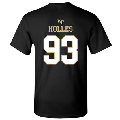 Wake Forest - NCAA Football : Cade Holles - Sports Shersey T-Shirt-1