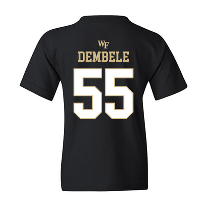 Wake Forest - NCAA Football : Kadear Dembele - Sports Shersey Youth T-Shirt-1