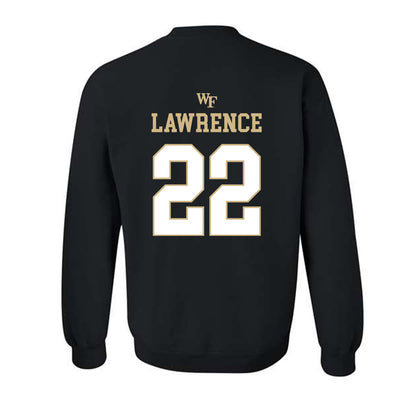 Wake Forest - NCAA Football : Deuce Lawrence - Sports Shersey Crewneck Sweatshirt-1