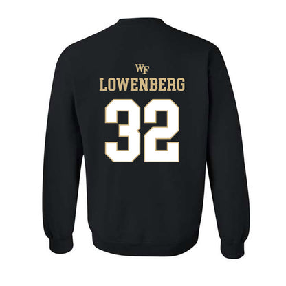 Wake Forest - NCAA Football : Joel Lowenberg - Sports Shersey Crewneck Sweatshirt-1