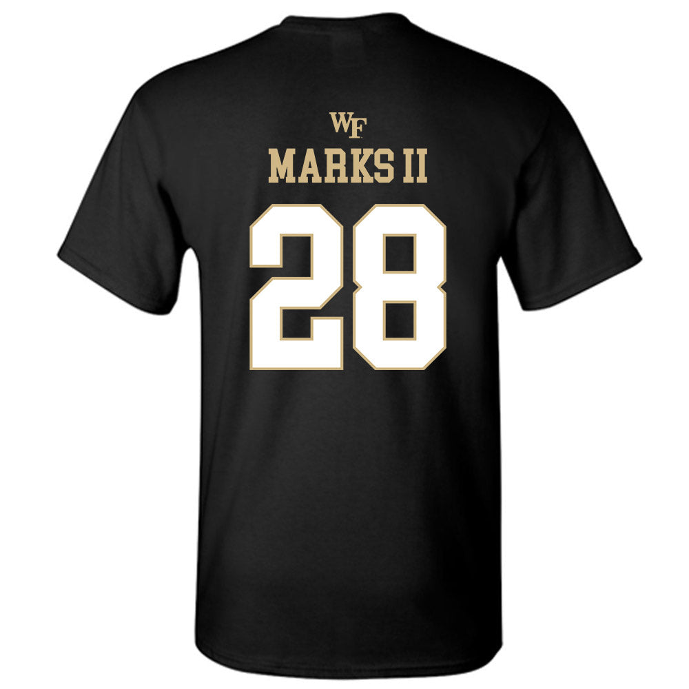 Wake Forest - NCAA Football : Aj Marks II - Sports Shersey T-Shirt-1