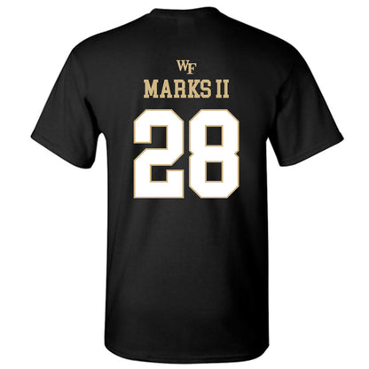 Wake Forest - NCAA Football : Aj Marks II - Sports Shersey T-Shirt-1