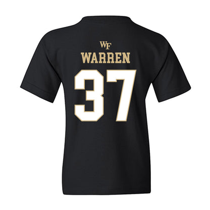 Wake Forest - NCAA Football : Larry Warren - Sports Shersey Youth T-Shirt-1
