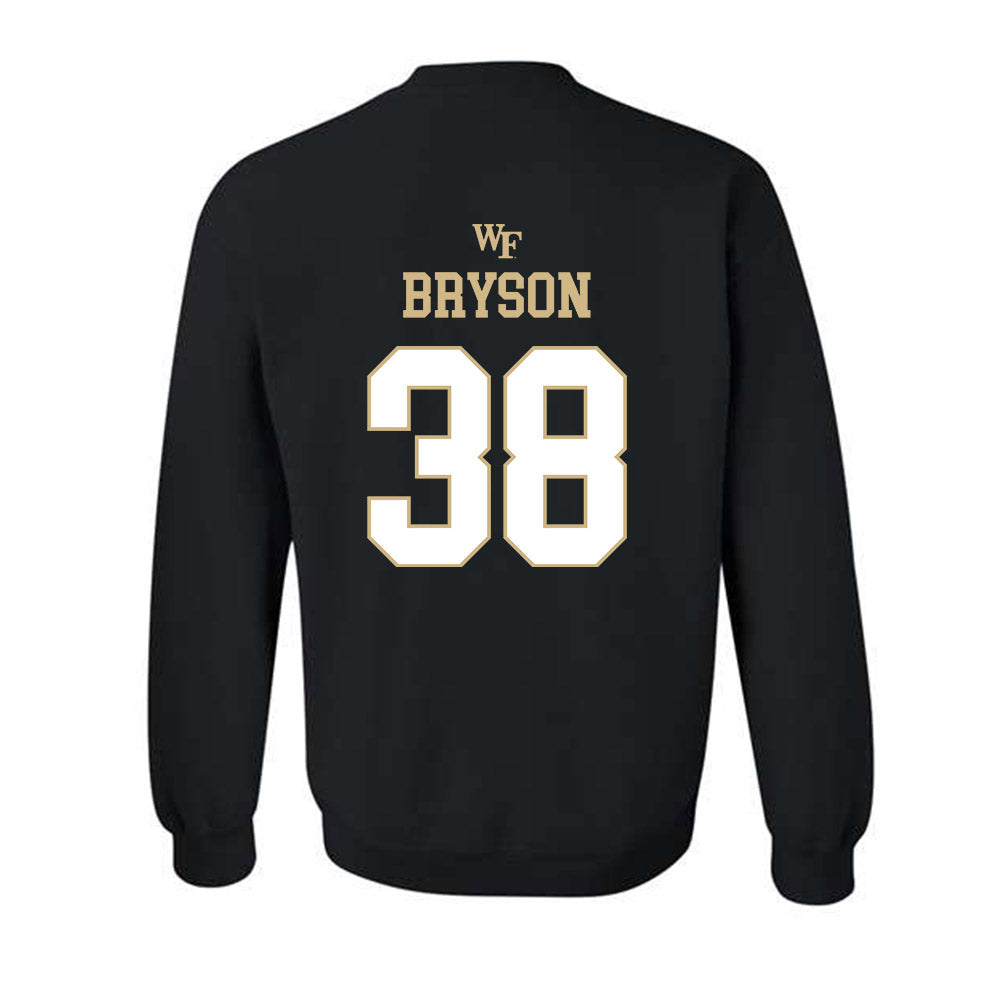 Wake Forest - NCAA Football : Walker Bryson - Sports Shersey Crewneck Sweatshirt-1