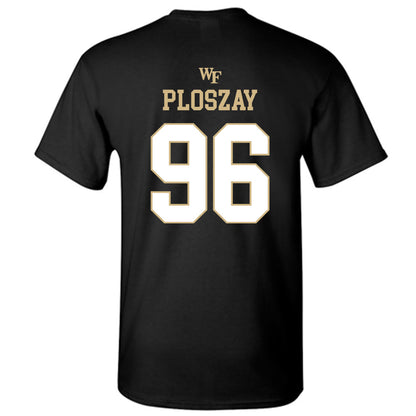 Wake Forest - NCAA Football : Jack Ploszay - Sports Shersey T-Shirt-1