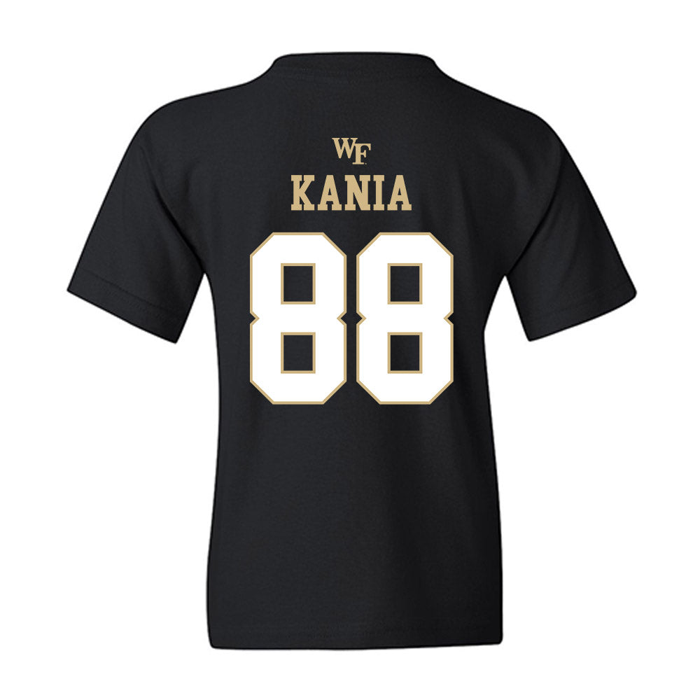 Wake Forest - NCAA Football : Bryce Kania - Sports Shersey Youth T-Shirt-1