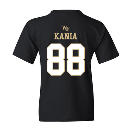 Wake Forest - NCAA Football : Bryce Kania - Sports Shersey Youth T-Shirt-1