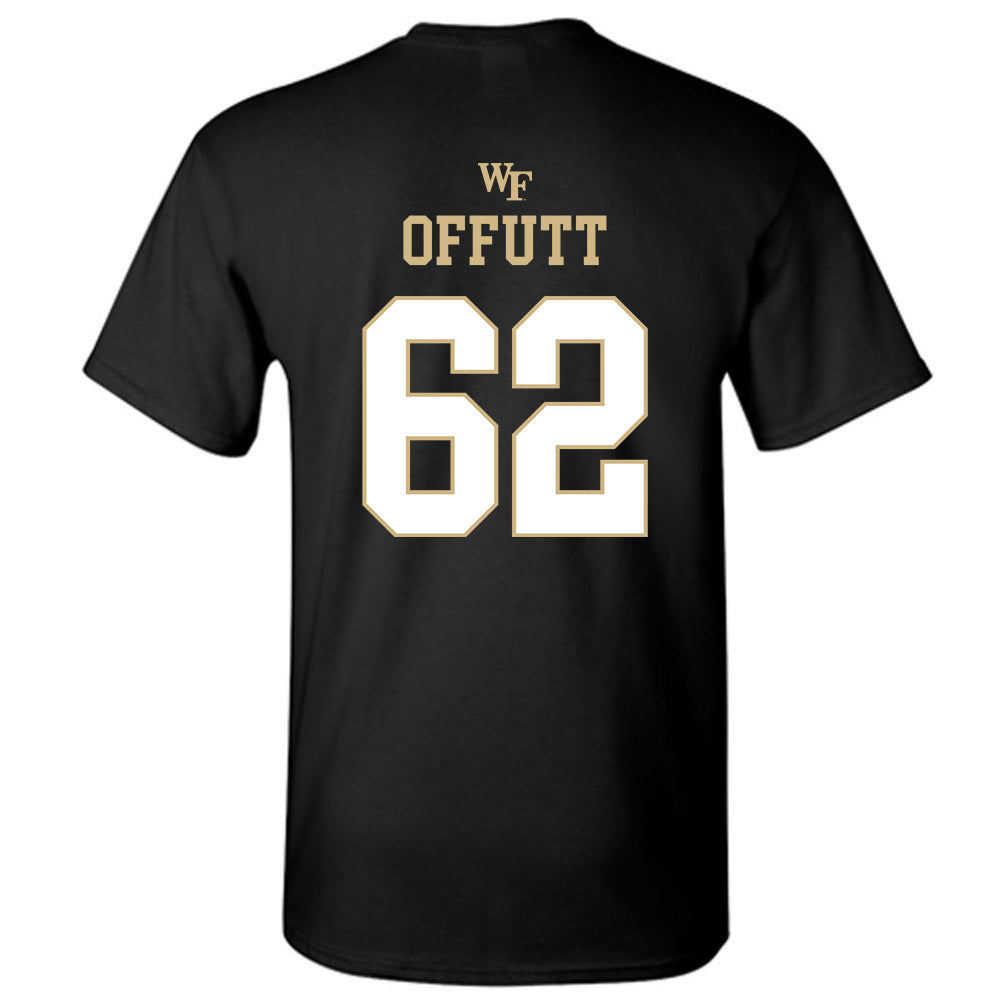 Wake Forest - NCAA Football : Jaishaun Offutt - Sports Shersey T-Shirt-1