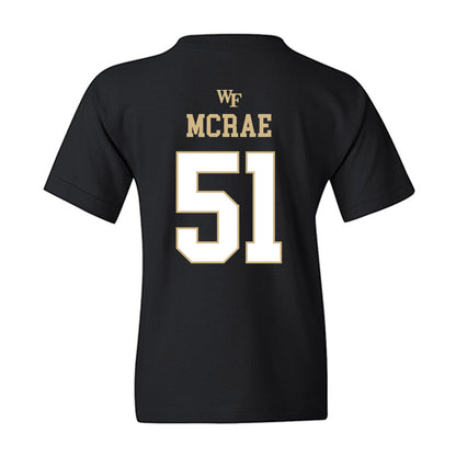 Wake Forest - NCAA Football : Devin McRae - Sports Shersey Youth T-Shirt-1
