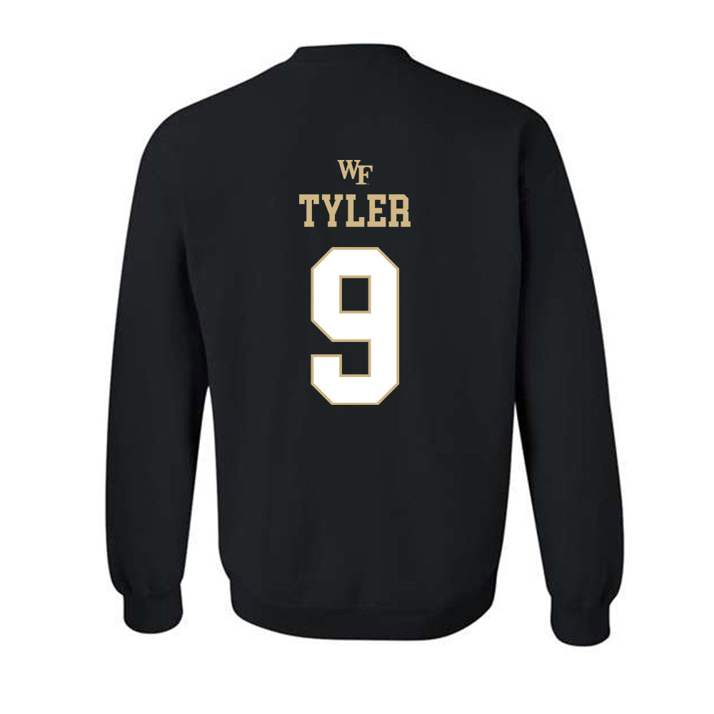 Wake Forest - NCAA Football : Chase Tyler - Sports Shersey Crewneck Sweatshirt-1
