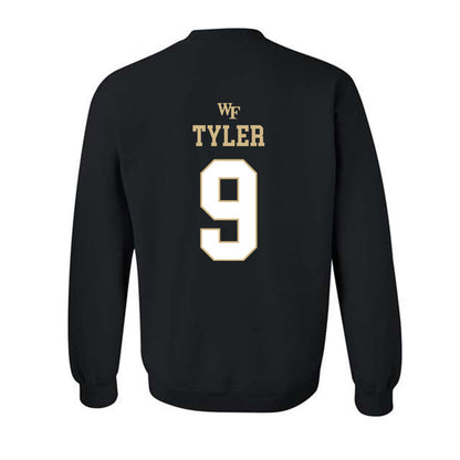 Wake Forest - NCAA Football : Chase Tyler - Sports Shersey Crewneck Sweatshirt-1