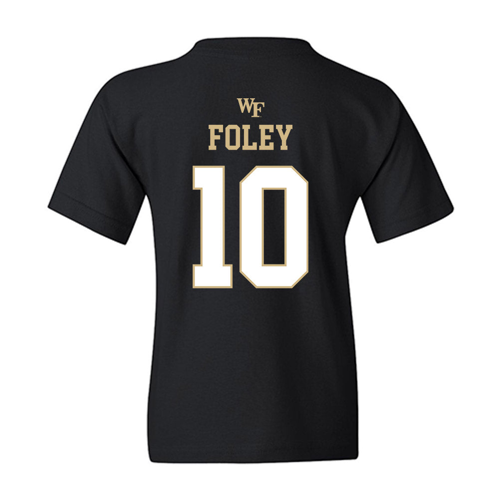 Wake Forest - NCAA Football : Jack Foley - Sports Shersey Youth T-Shirt-1