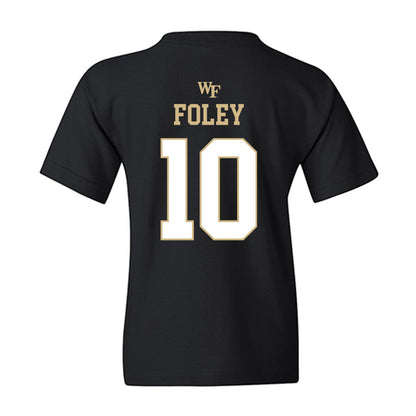 Wake Forest - NCAA Football : Jack Foley - Sports Shersey Youth T-Shirt-1