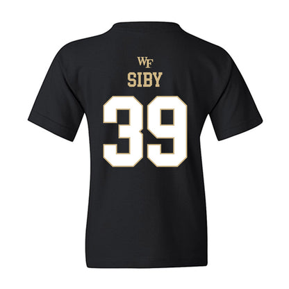 Wake Forest - NCAA Football : Mahamadou Siby - Sports Shersey Youth T-Shirt-1
