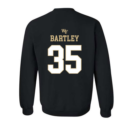 Wake Forest - NCAA Football : Koredell Bartley - Sports Shersey Crewneck Sweatshirt-1