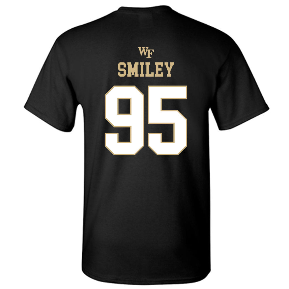 Wake Forest - NCAA Football : Brandon Smiley - Sports Shersey T-Shirt-1